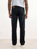 Solid Straight Fit Denim Jeans | Dark Blue