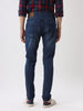 Solid Darkstone Tapered Jeans