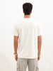 Solid Placement 3D Printed T-Shirt | Off White