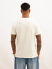 Slim Fit Placement Printed T-Shirt | White