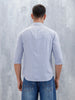 Men's Casual Striped Pattern Shirt | Blue