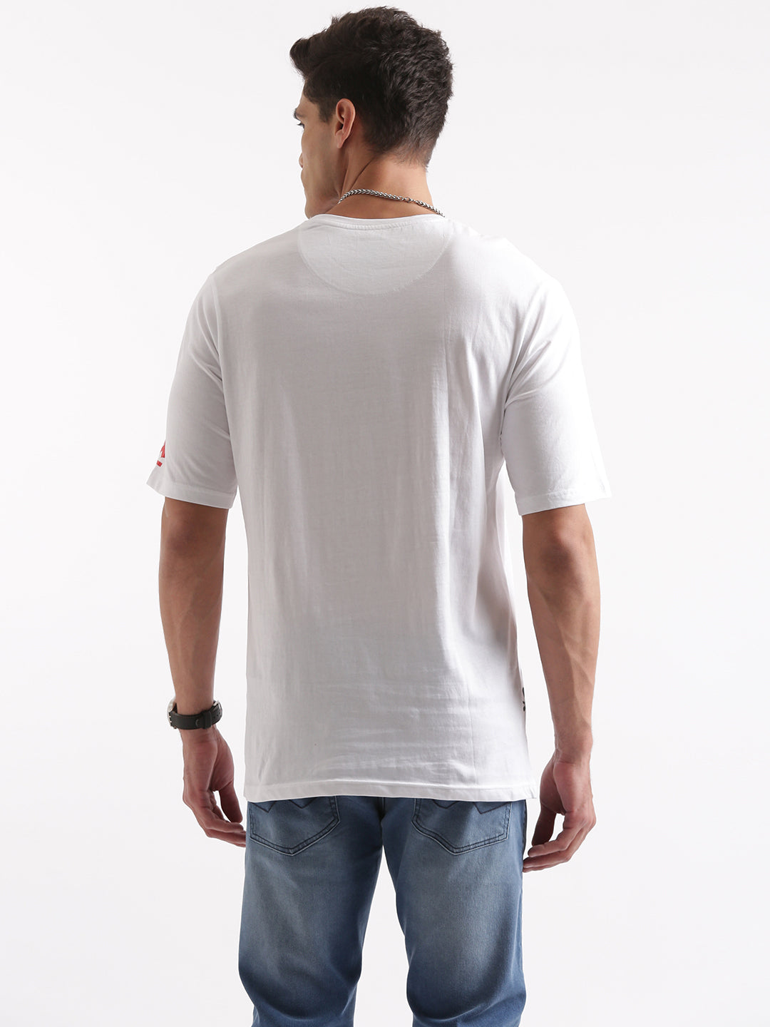 Comfort Fit White Mickey T-Shirt