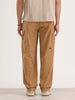 Loose Fit Corduroy Cargo Trouser | Khaki