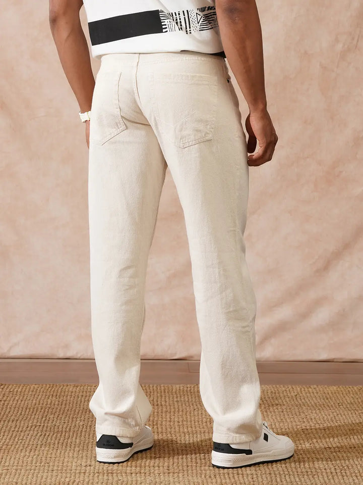 Casual Anti Fit Jeans | Off White