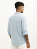 Classic Slim Fit Striped Shirt | Blue