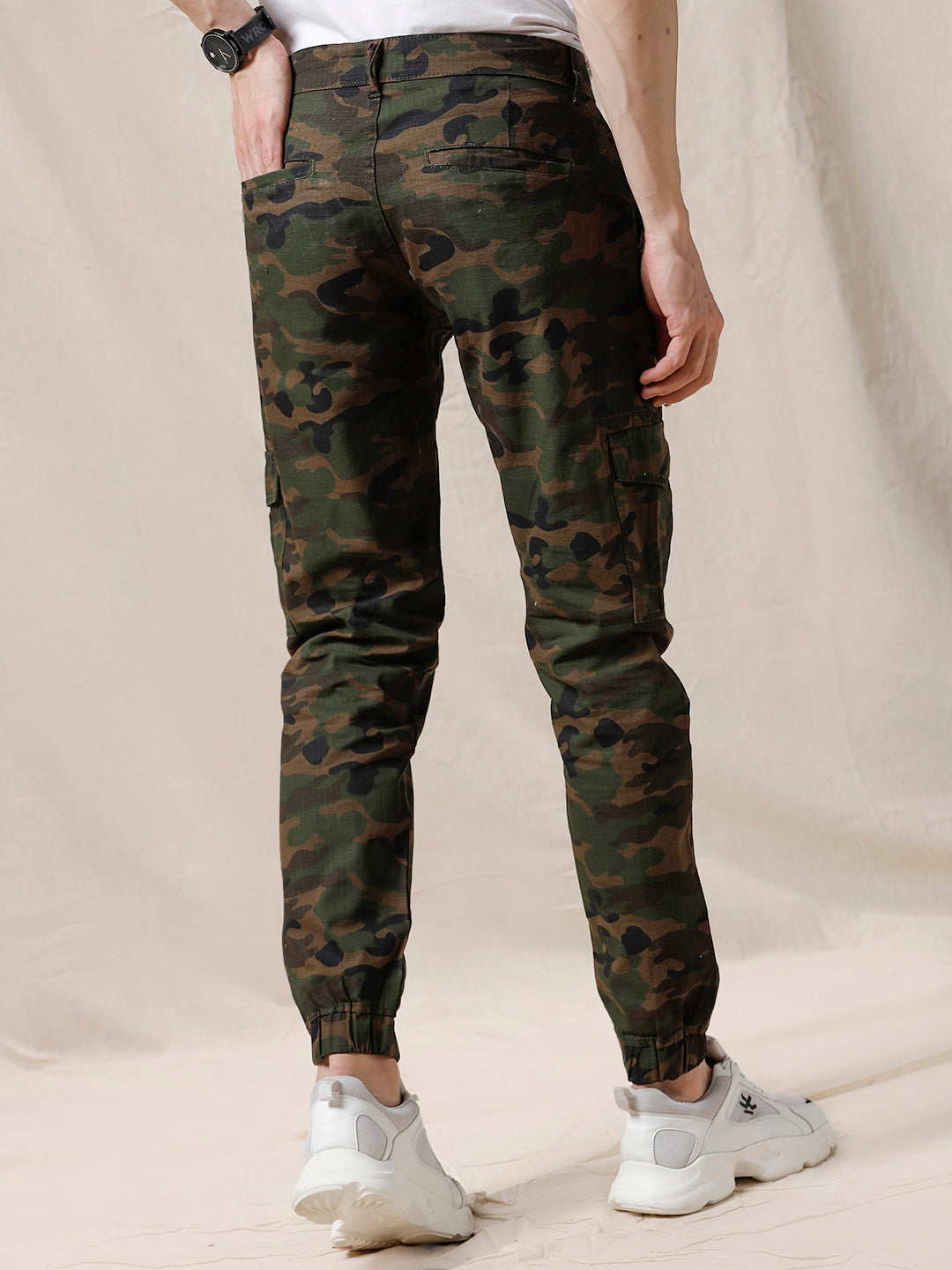 Camo Olive Cargo Jogger