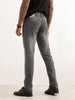 Faded Slim Fit Denim Jeans | Grey