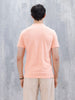Wrogn Men's Henley T-Shirt | Orange