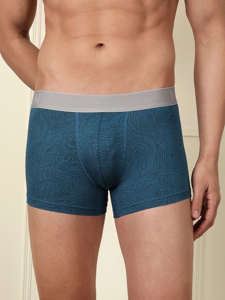 Soft Cotton Solids & Print 3-Pack Trunks