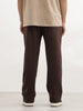 Classic Placement Printed Jogger | Brown