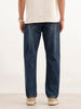 Faded Anti Fit Denim Jeans | Blue