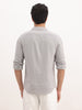 Slim Fit Double Pocket Full Sleeve Shirt | Grey