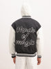 Classic Relaxed Fit Hooded Bomber Jacket | Black