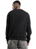 Elite Black Round Neck Sweatshirt