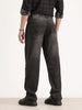 Faded Anti Fit Denim Jeans | Black