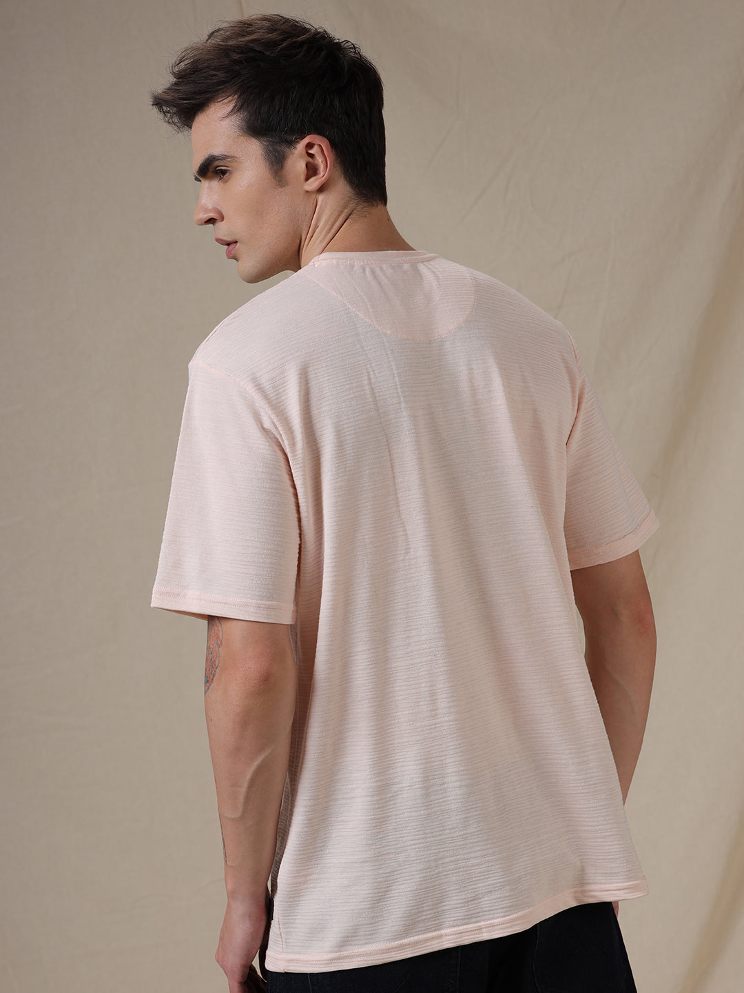 Pink On Pink Regular Fit T-Shirt