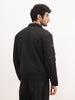 Solid Comfort Fit Puffer Jacket | Black