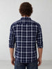 Contemporary Checks with Utility Styling | Blue