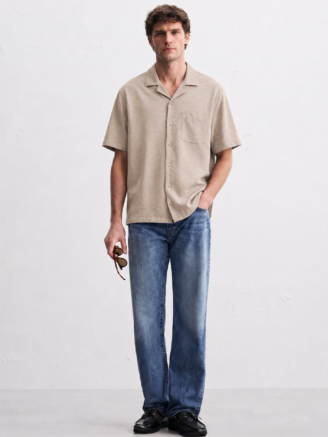 Essential Bounce Holiday Shirt | Essential |  Beige