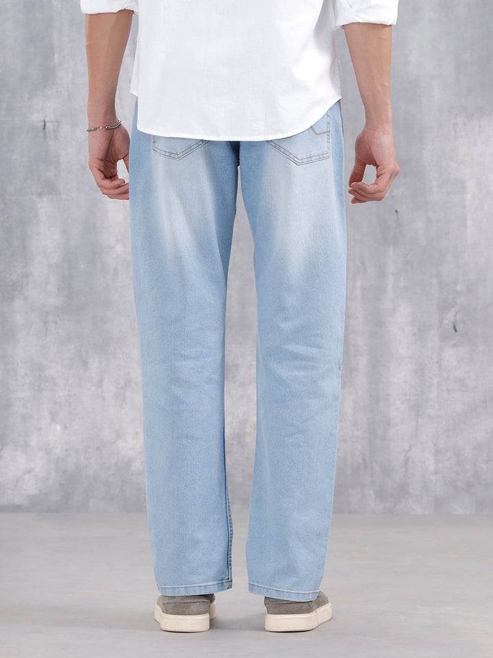 Men's Casual Anti Fit Jeans | Blue