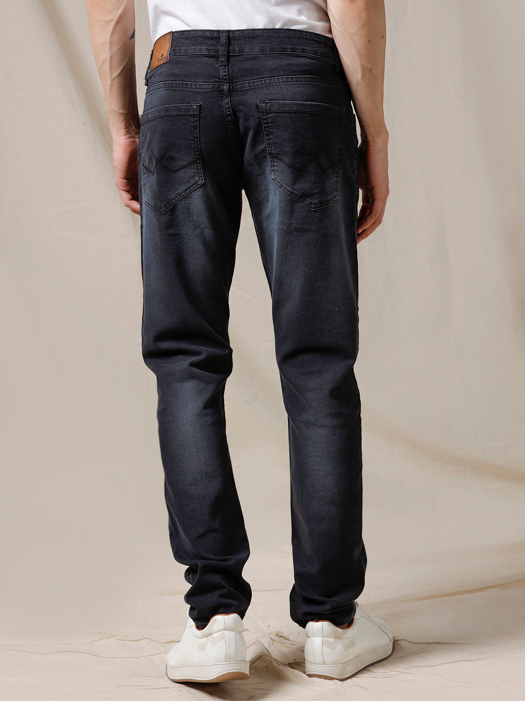 Darkstone Black Casual Jeans