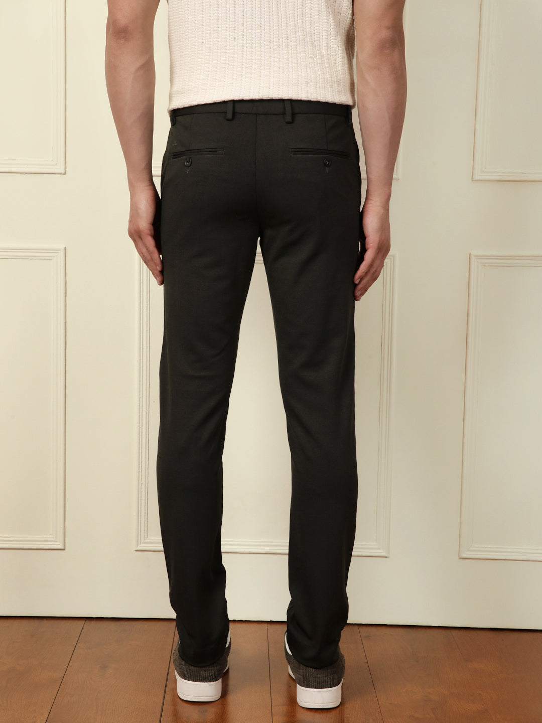 Olive Easy-Fit Waist Trousers