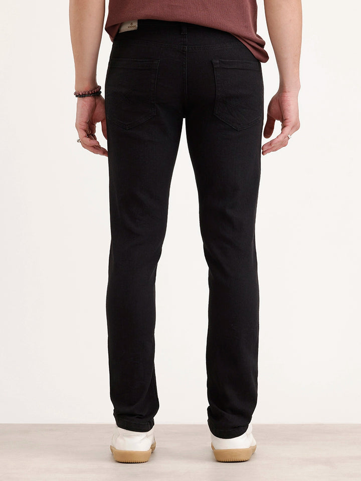 Slim Fit Denim Jeans | Black