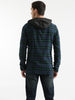 Hooded Check Shirt