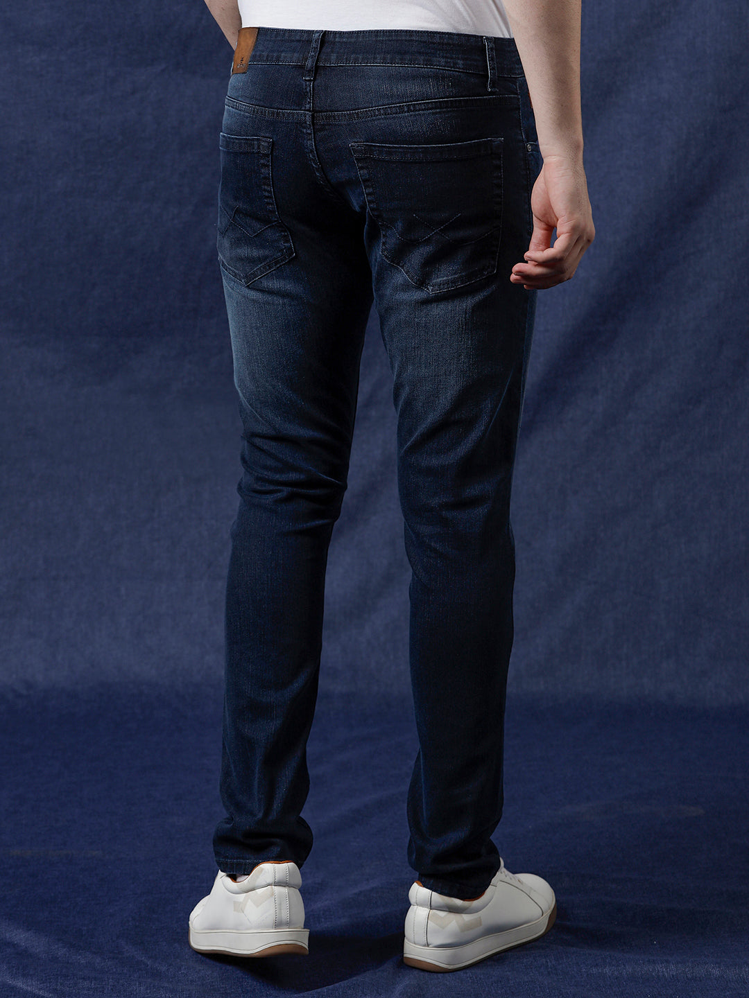 Midnight Solid Casual Jeans