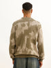 Classic AOP Knitted Full Sleeve T-Shirt | Green