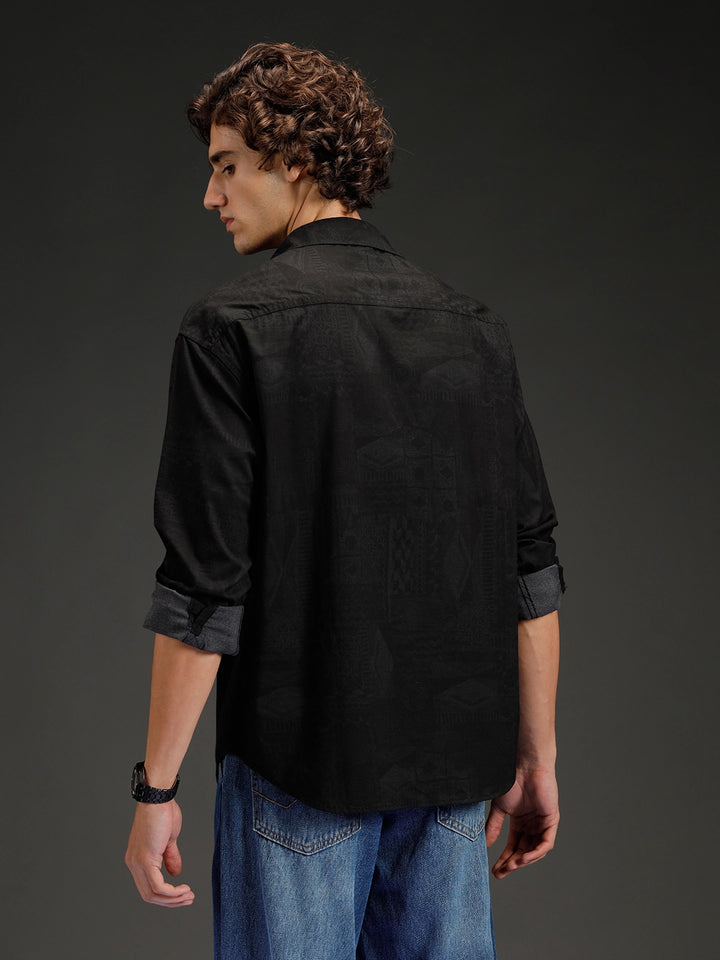 Men's casual oversized fit shirt | Grey