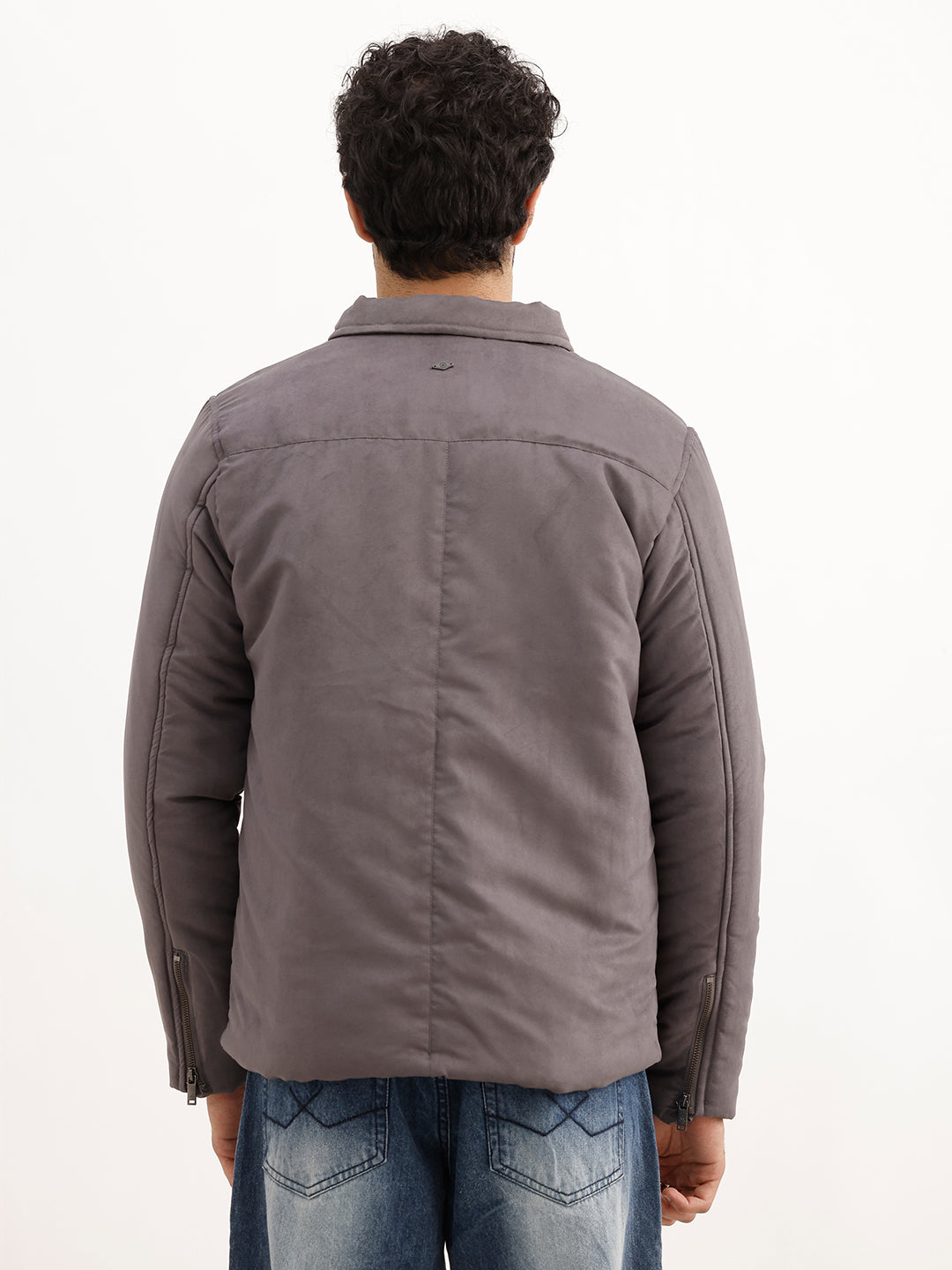Washed Loose Fit Denim Jeans | Grey