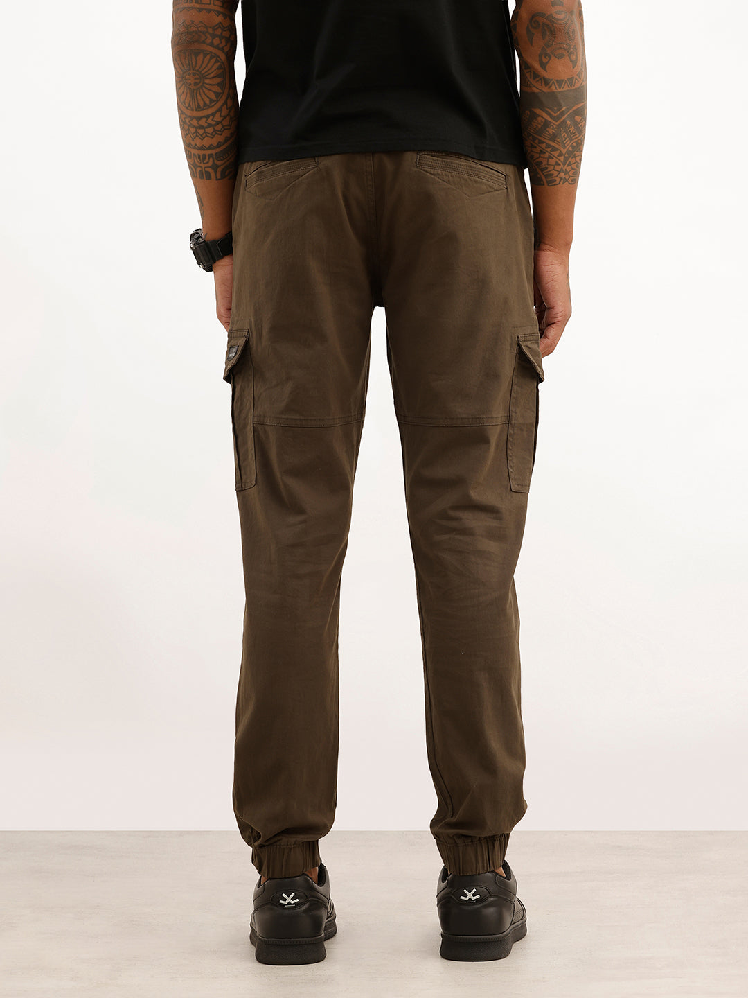 Solid Cargo Jogger | Olive