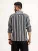 Comfort Fit Double Pocket Shirt | Black