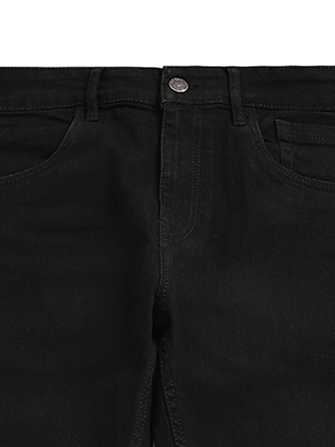 Elite Black Slim Fit Denim Jeans