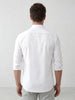 Smart Casual Shirt with Sleek Elevated Style | White