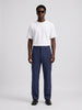 Travelite Straight Fit Trousers | Essential |  Navy Blue