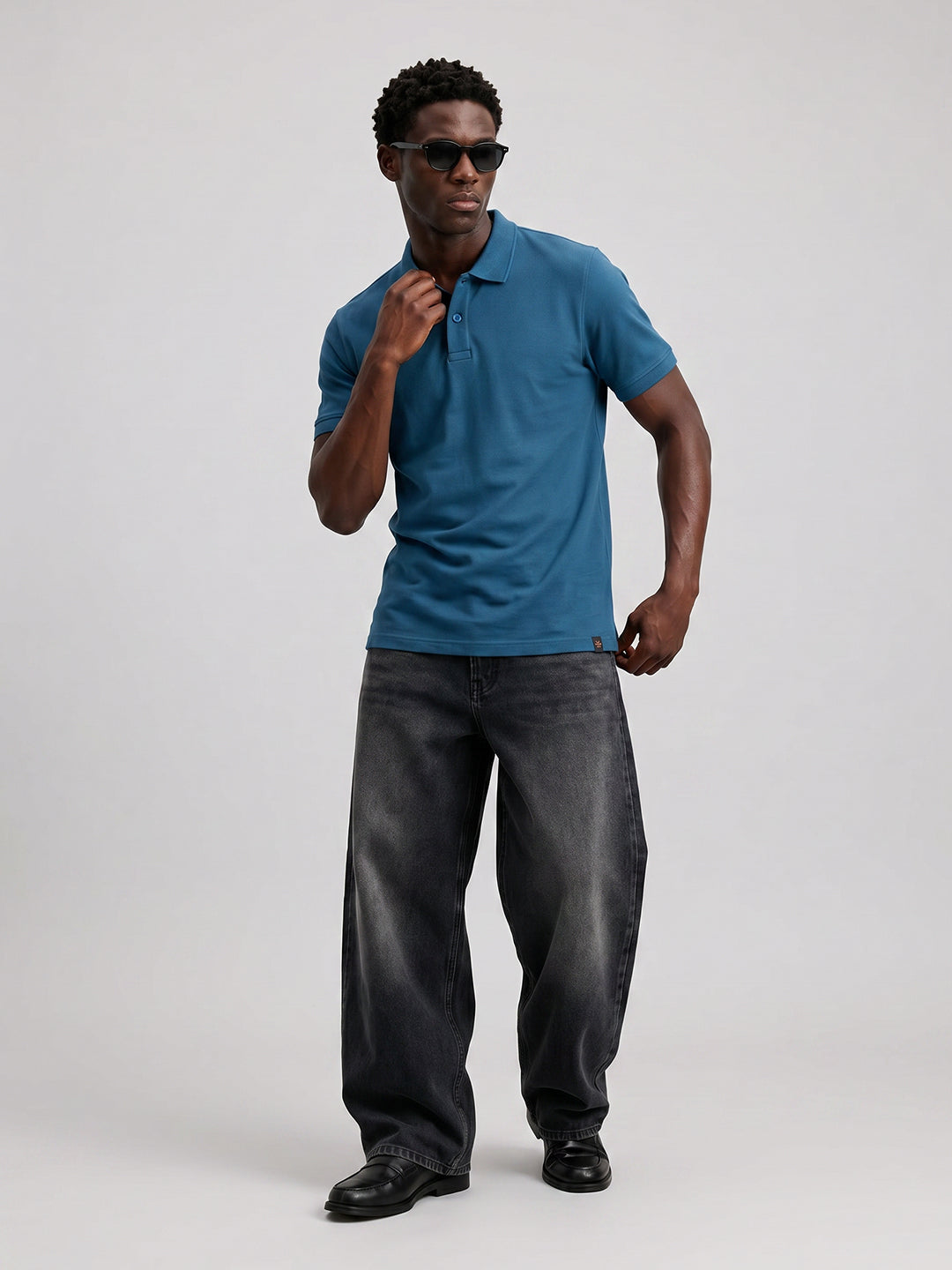 Essential Supima Polo T-Shirt | Essential | Teal