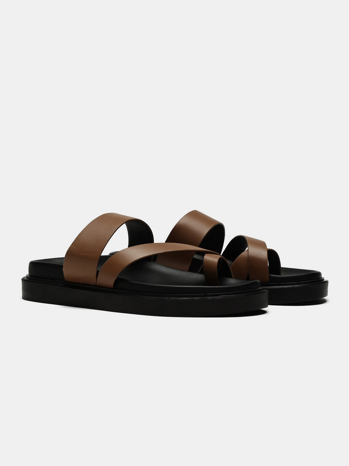 OPEN FOOTWEAR | Acorn Stride | Tan | SANDALS