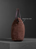Suede Weekender Duffle | Brown (55L)