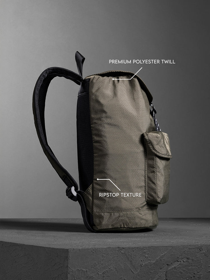 Drawstring Utility Backpack | Olive (30L)