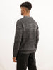 Oversized Fit Knited Sweater | Dark Grey