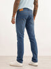 Faded Slim Fit Denim Jeans | Black