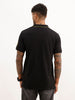 Slim Fit Tipping Collar Polo T-Shirt | Black