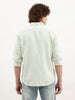Regular Fit Striped Shirt | Light Green