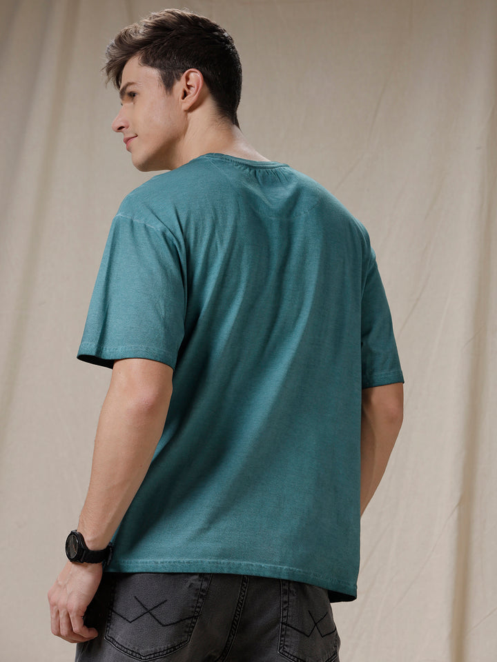 Wrogn Fade Oversized T-Shirt