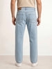 Loose Fit Denim Jeans | Light Blue