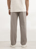 Solid Loose Fit Trouser | Grey