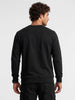 Classic Placement Printed Sweatshirt | Black
