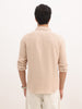 Slim Fit Double Pocket Full Sleeve Shirt | Beige